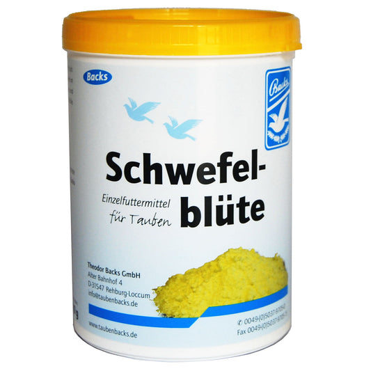 Backs Schwefelblüte 600g:Dosierung,Pferden, Hunden und Katzen.