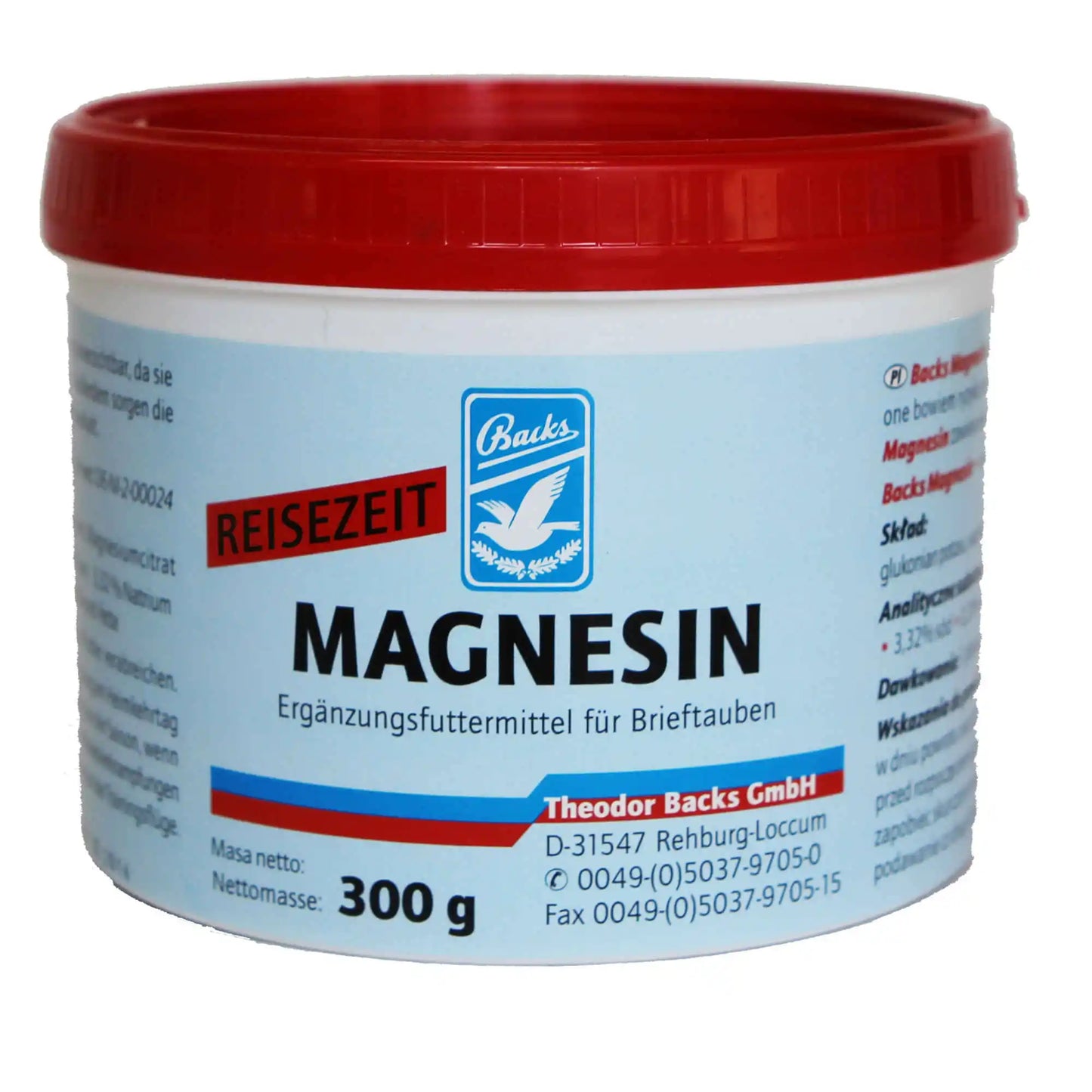 Backs Magnesin 300g
