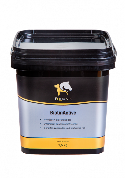 BiotinActive – Unterstützt die Huf- Haut- und Fellqualität