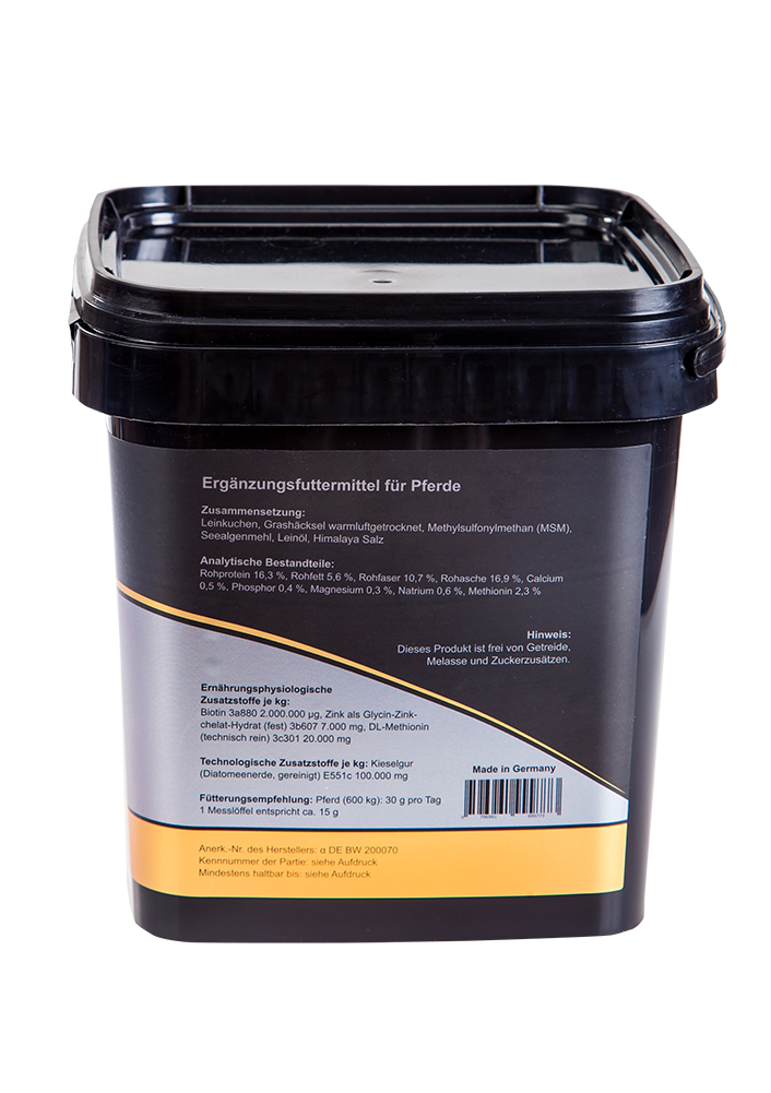 HoofOptimizer – Biotin, MSM und Zink für gesunde Hufe deines Pferdes