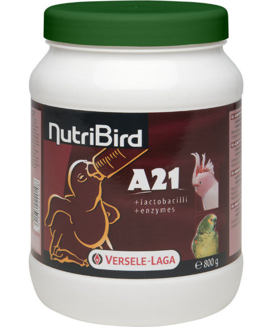 Versele-Laga NutriBird A21 - Handaufzuchtfutter für Vögel bei Proteinbedarf 800g