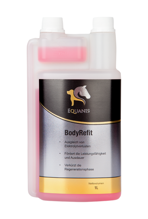 BodyRefit – Flüssige Elektrolyte für Pferde zur besseren Regeneration