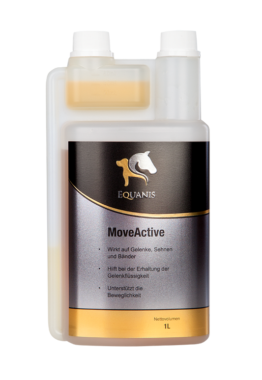 MoveActive – Flüssiges Glucosamin und MSM für Pferde bei Gelenkproblemen